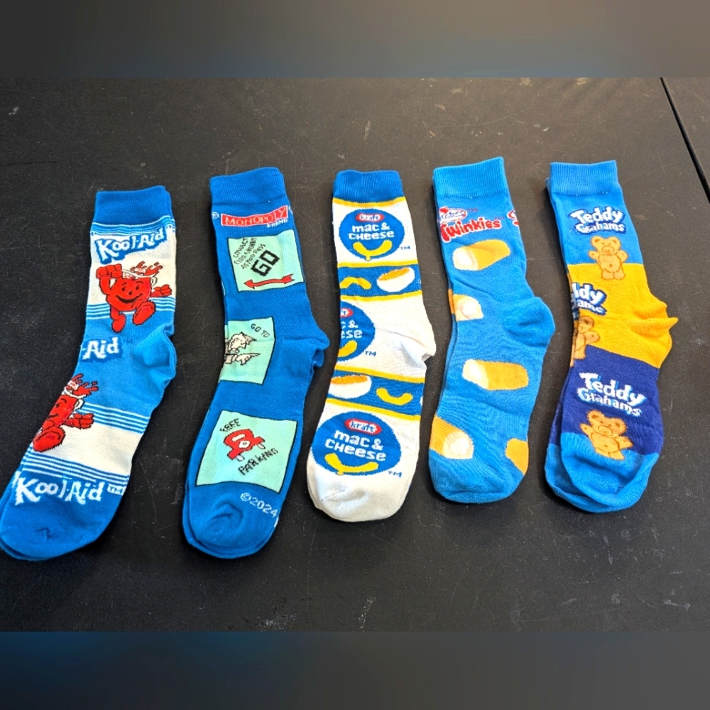 Graphic Cartoon Socks